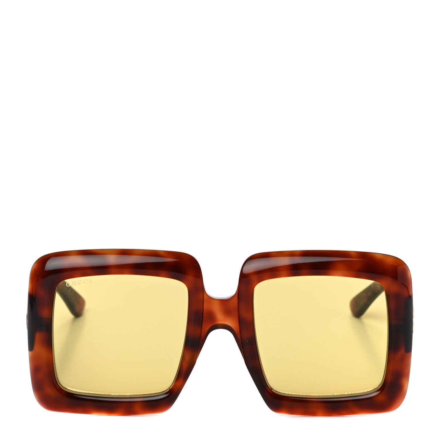 Gucci Square Sunglasses GG0783S Havana 2 of 7