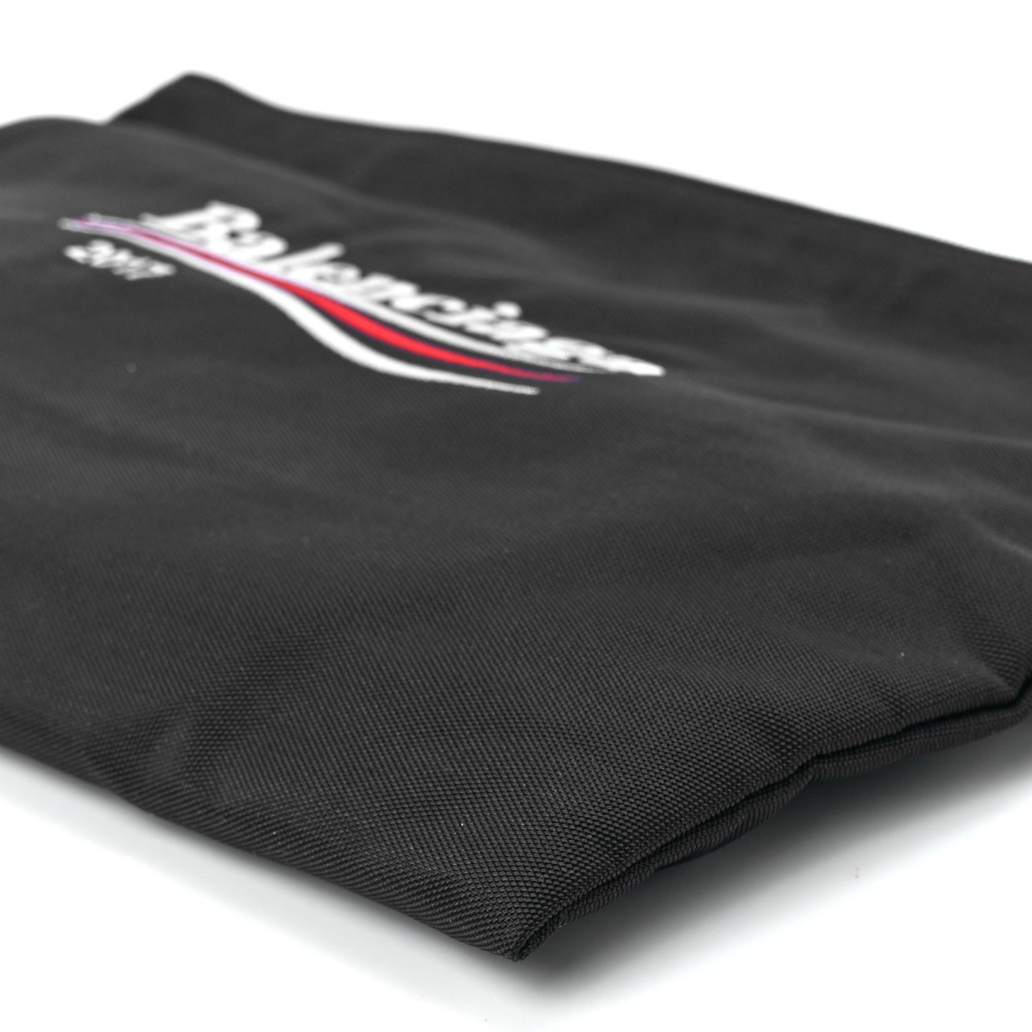 Nylon Political Campaign Logo Embroidered Documents Case Black