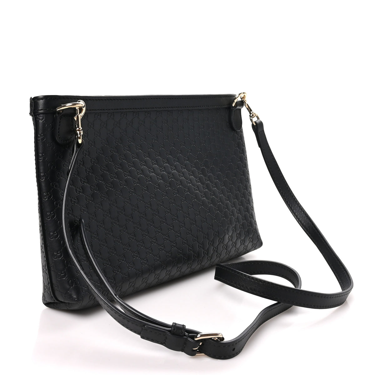 Gucci Microguccissima Flat Crossbody Black 3 of 11