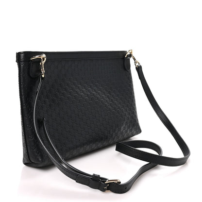Gucci Microguccissima Flat Crossbody Black 3 of 11