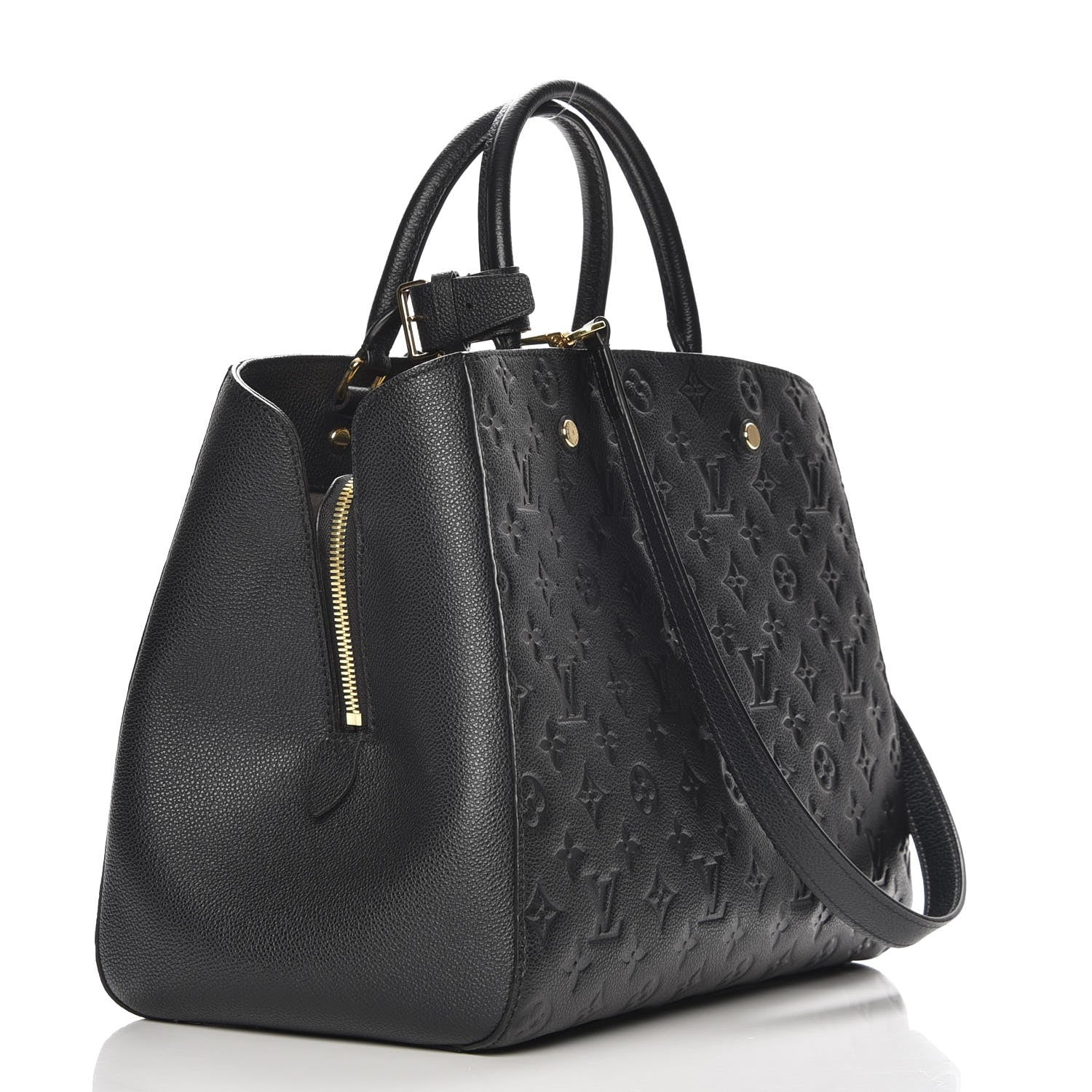 Louis Vuitton Empreinte Montaigne GM Black 4 of 9