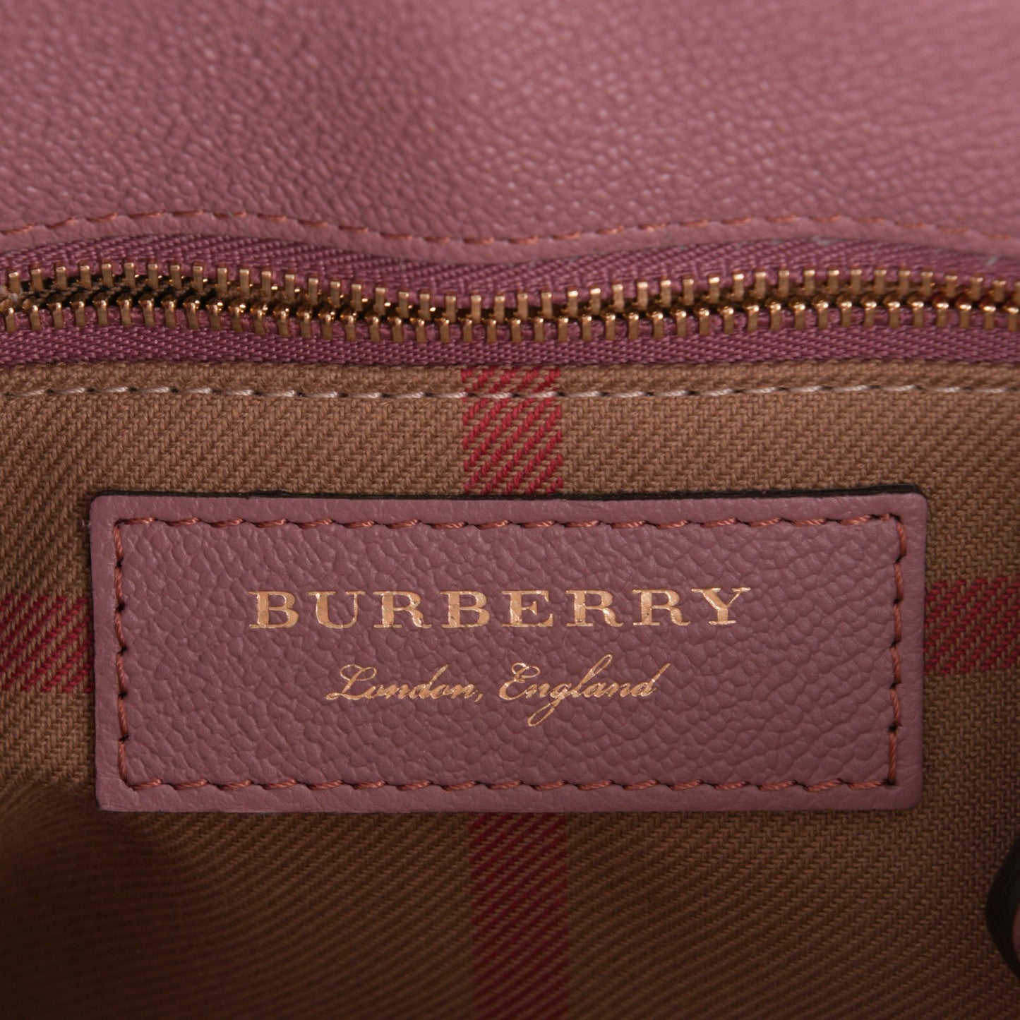 Soft Grain Calfskin Small Buckle Tote Dusty Pink