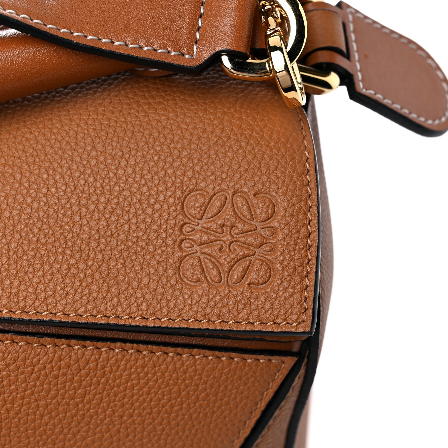 Loewe Calfskin Medium Puzzle Bag Light Caramel 14 of 22