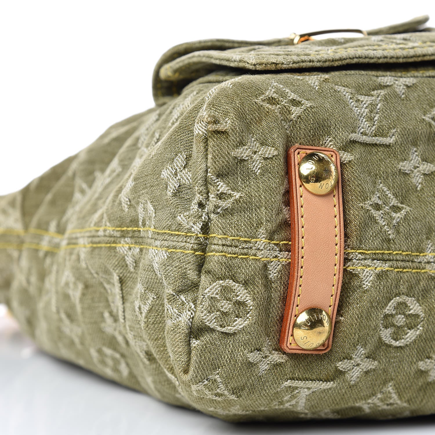 Louis Vuitton Denim Baggy GM Lichen 8 of 11