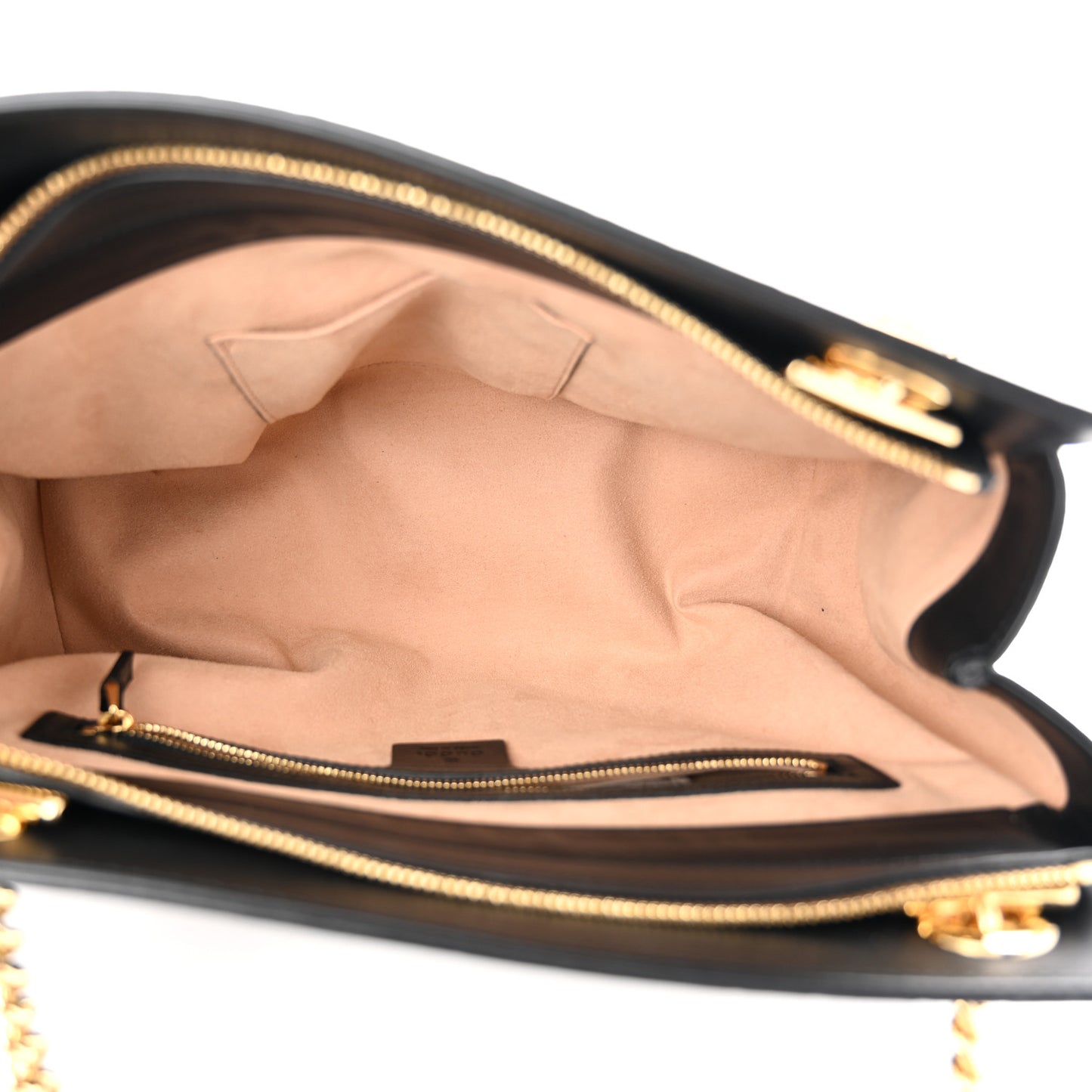 Guccissima Signature Medium Shoulder Tote Bag Black
