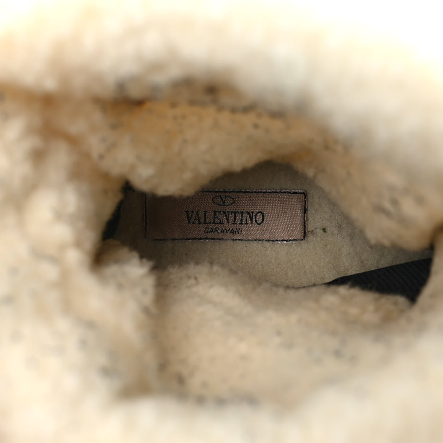 Valentino Garavani Suede Shearling Vlogo Trekkgirl 25/40mm Boots 38 Selleria 7 of 7