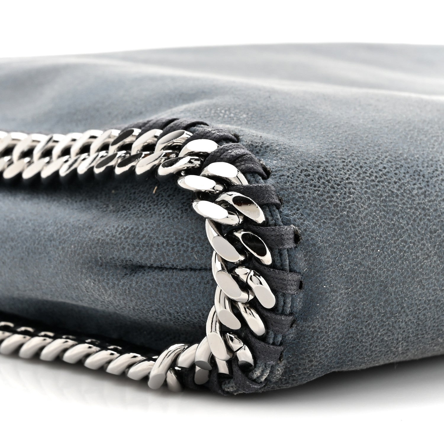 Stella McCartney Shaggy Deer Small Falabella Tote Blue 9 of 9