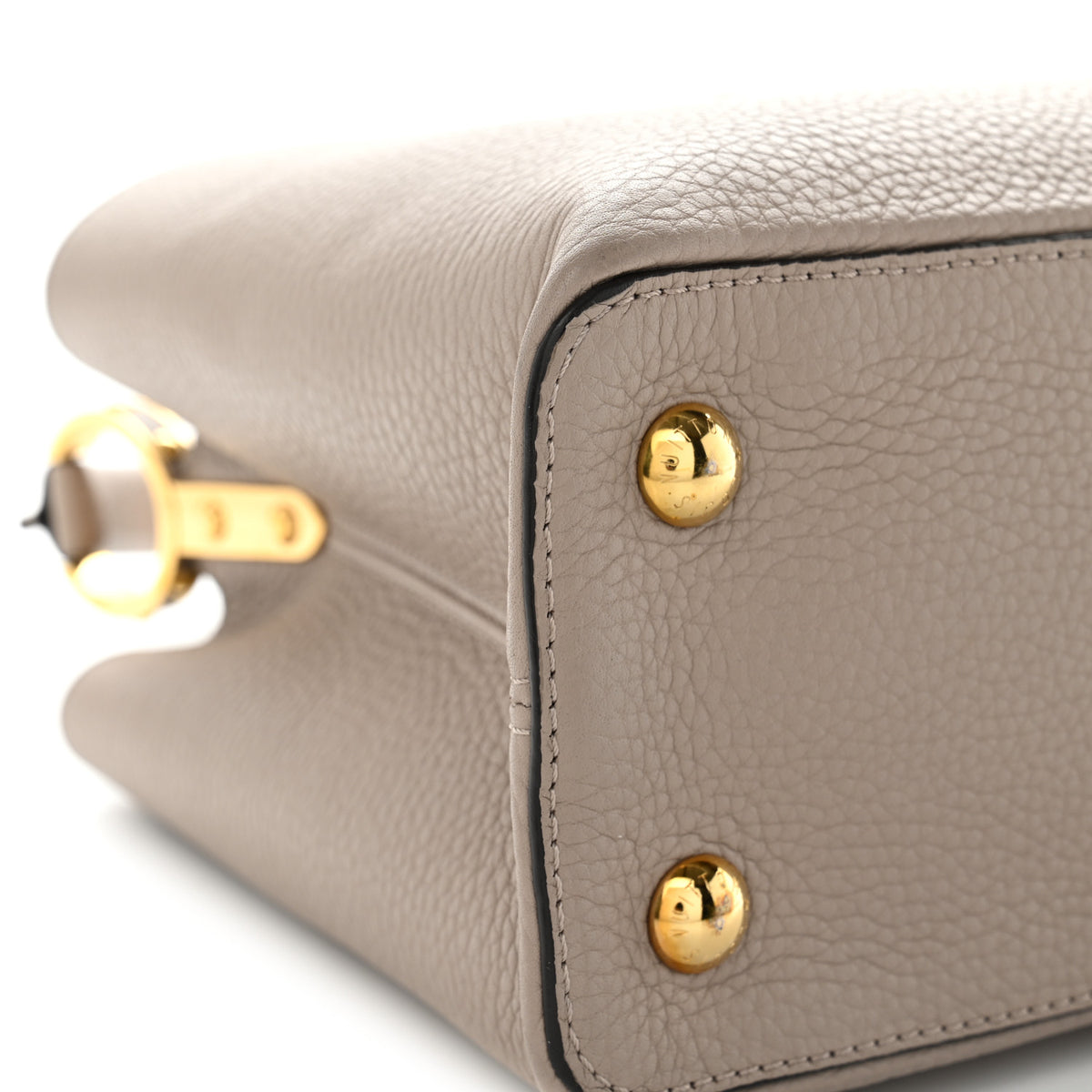Louis Vuitton Taurillon Capucines PM Galet 13 of 13