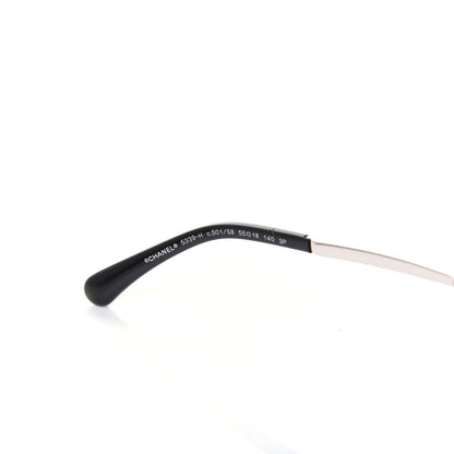Chanel Acetate Pearl Polarized Sunglasses 5339-H Black 5 of 8