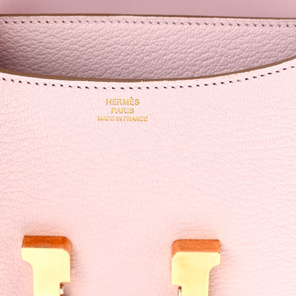 Hermes Chevre Mysore Constance 18 Mauve Pale 6 of 12