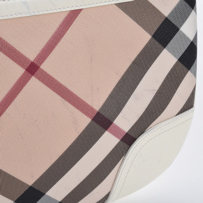 Burberry Nova Check Small Dryden Crossbody Bag White 12 of 14