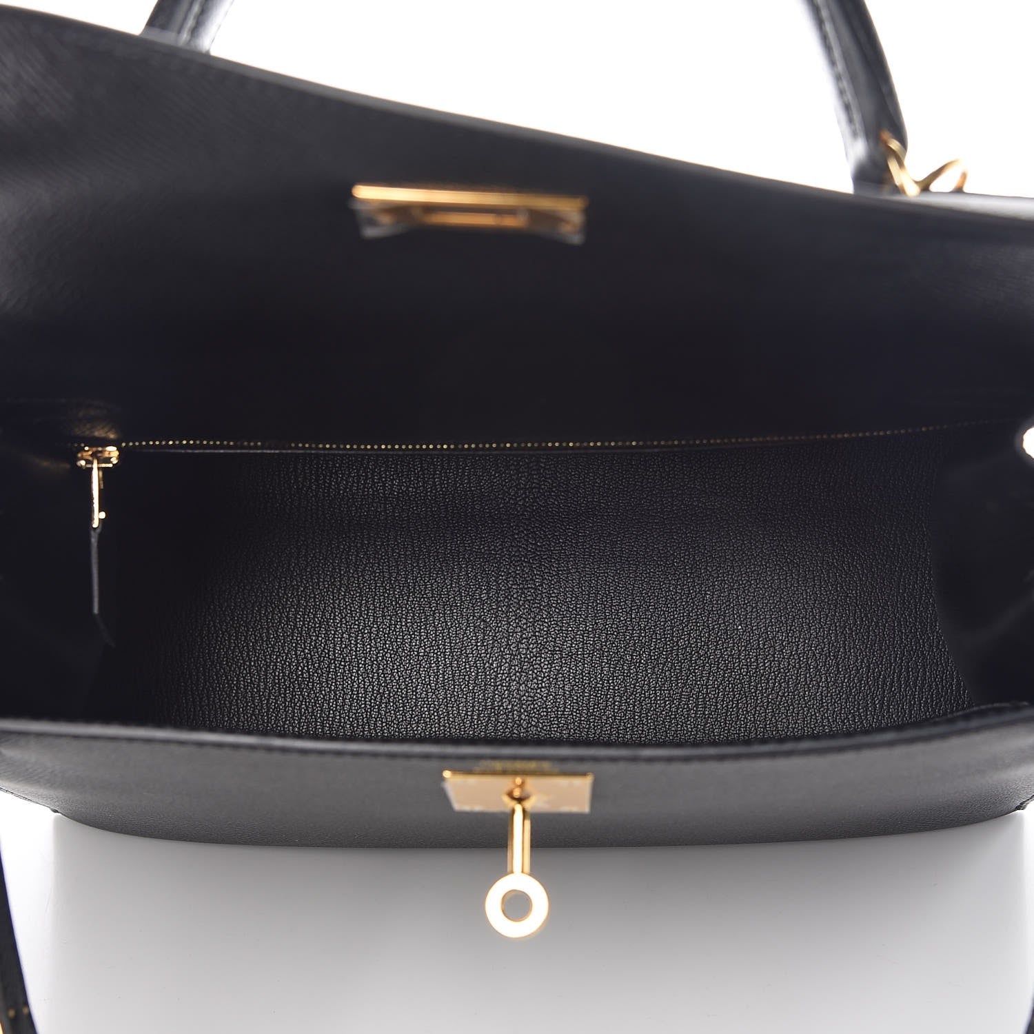 Hermes Epsom Kelly Sellier 28 Black 7 of 9