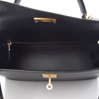 Hermes Epsom Kelly Sellier 28 Black 7 of 9
