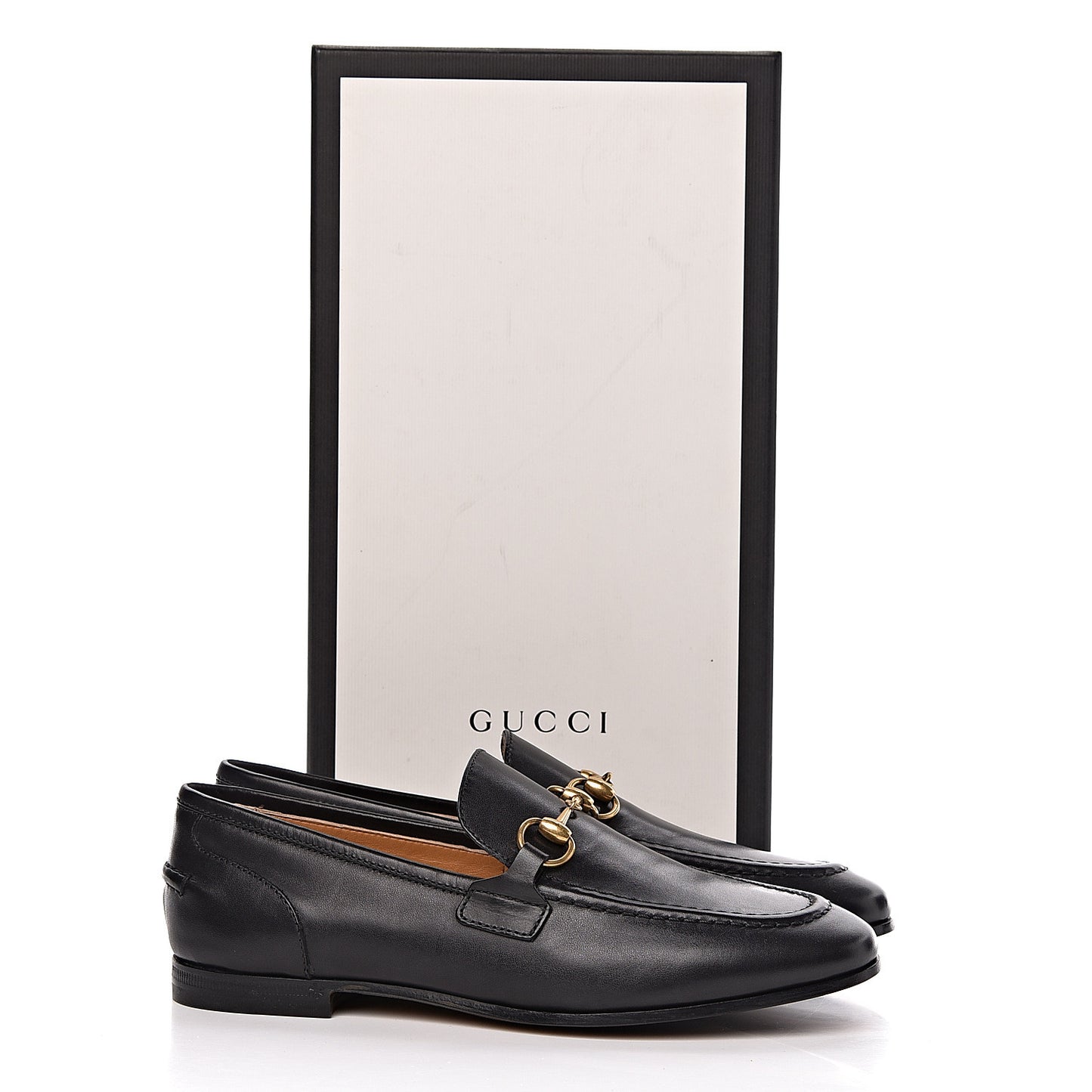 Calfskin Womens Jordaan Loafers 34.5 Black