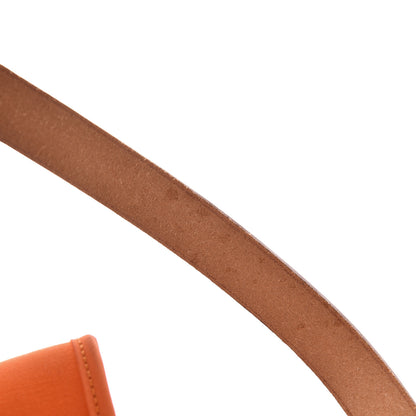 Hermes Vache Hunter Toile Herbag Zip 31 PM Orange 10 of 15