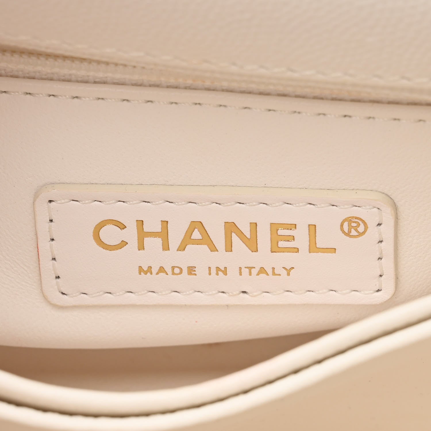 Chanel Caviar Quilted Mini Coco Handle Flap White 6 of 14