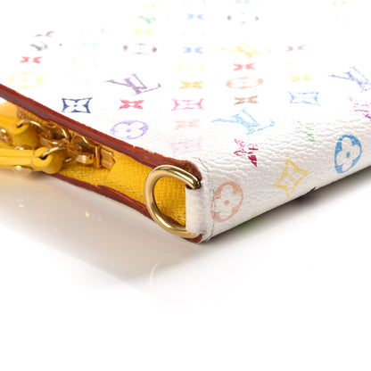 Louis Vuitton Monogram Multicolor Insolite Wallet White Citron 5 of 10