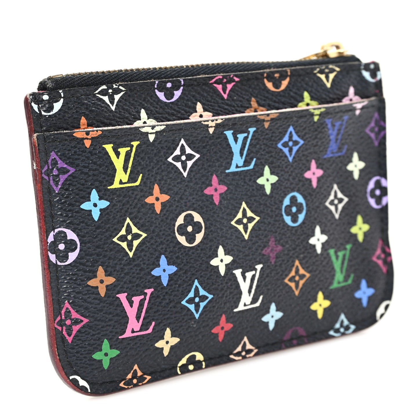 Monogram Multicolor Key Pouch Black Grenade