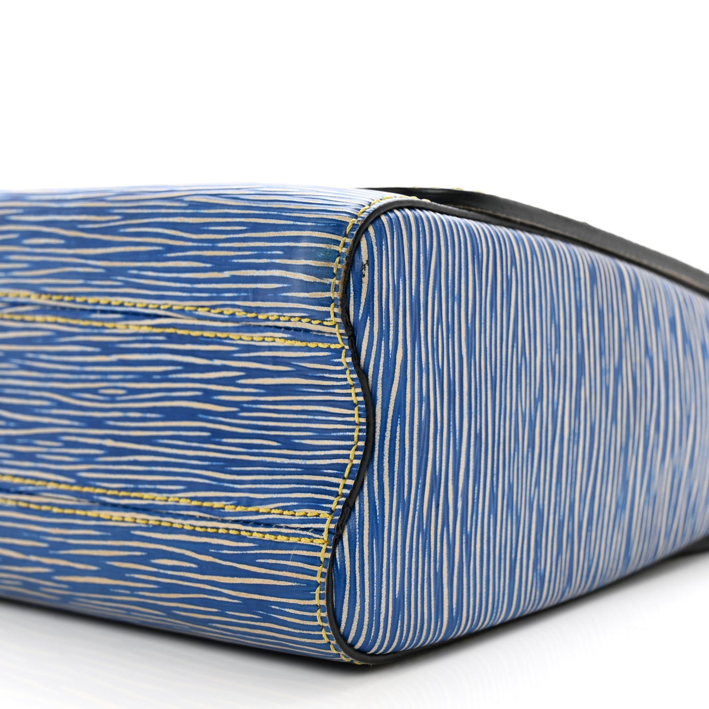 Epi Twist Shoulder Bag MM Denim Light