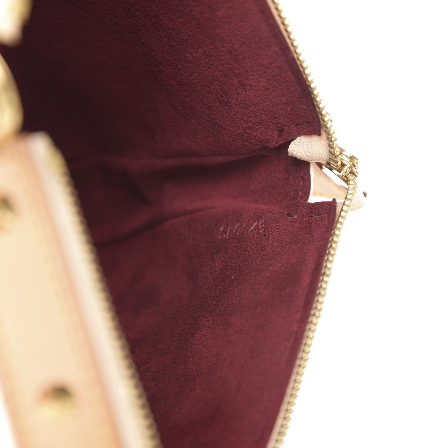 Monogram Multicolor Pochette Accessories White