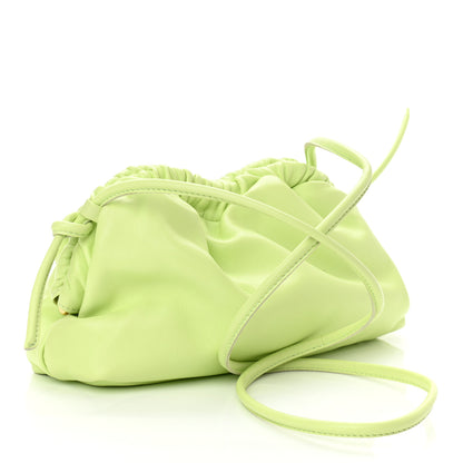 Mansur Gavriel Lambskin Mini Cloud Clutch Mint 3 of 9