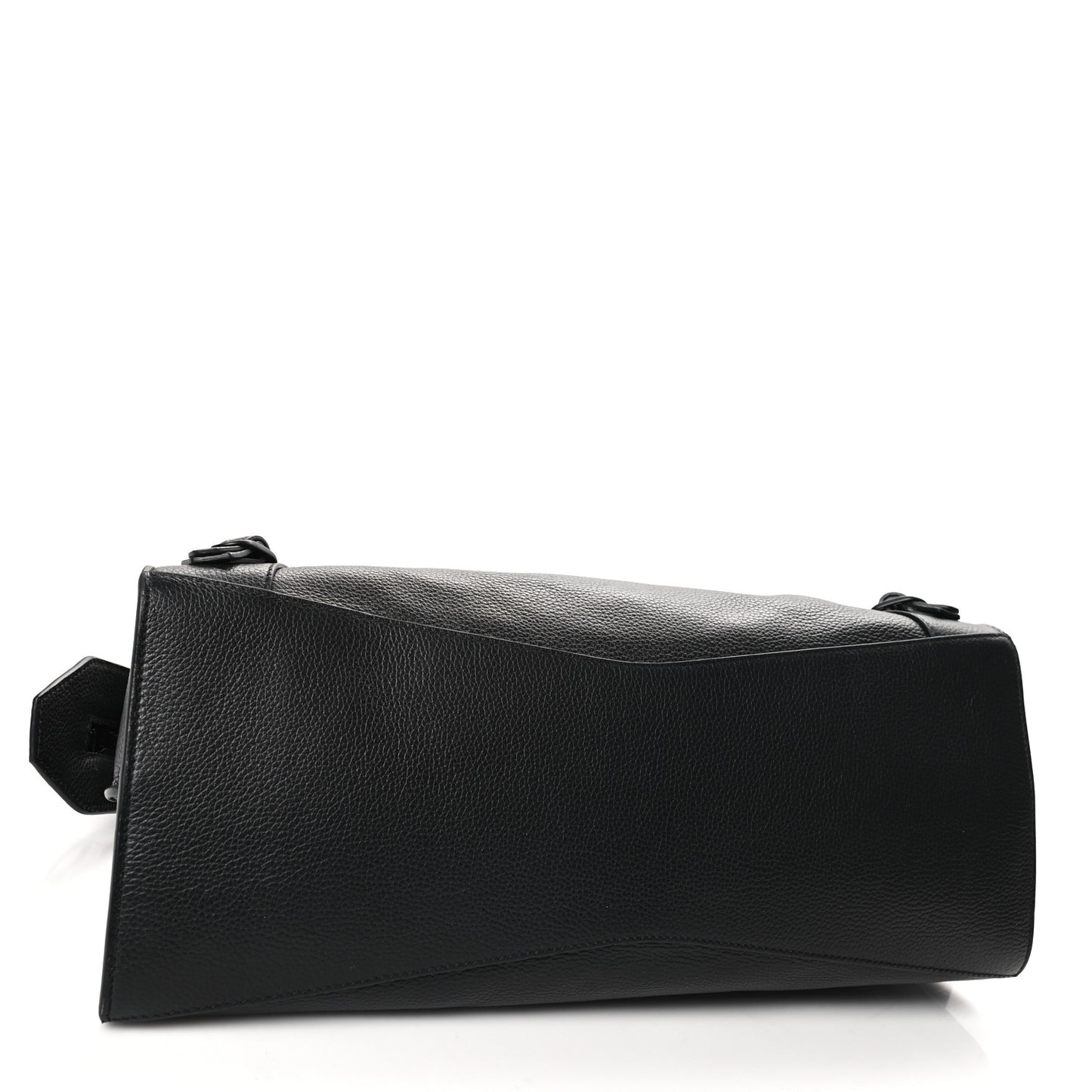 Grained Calfskin Black Hardware Neo Classic City Black