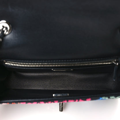 Chanel Sequin Logo Small Flap Ruthenium Multicolor 5 of 9