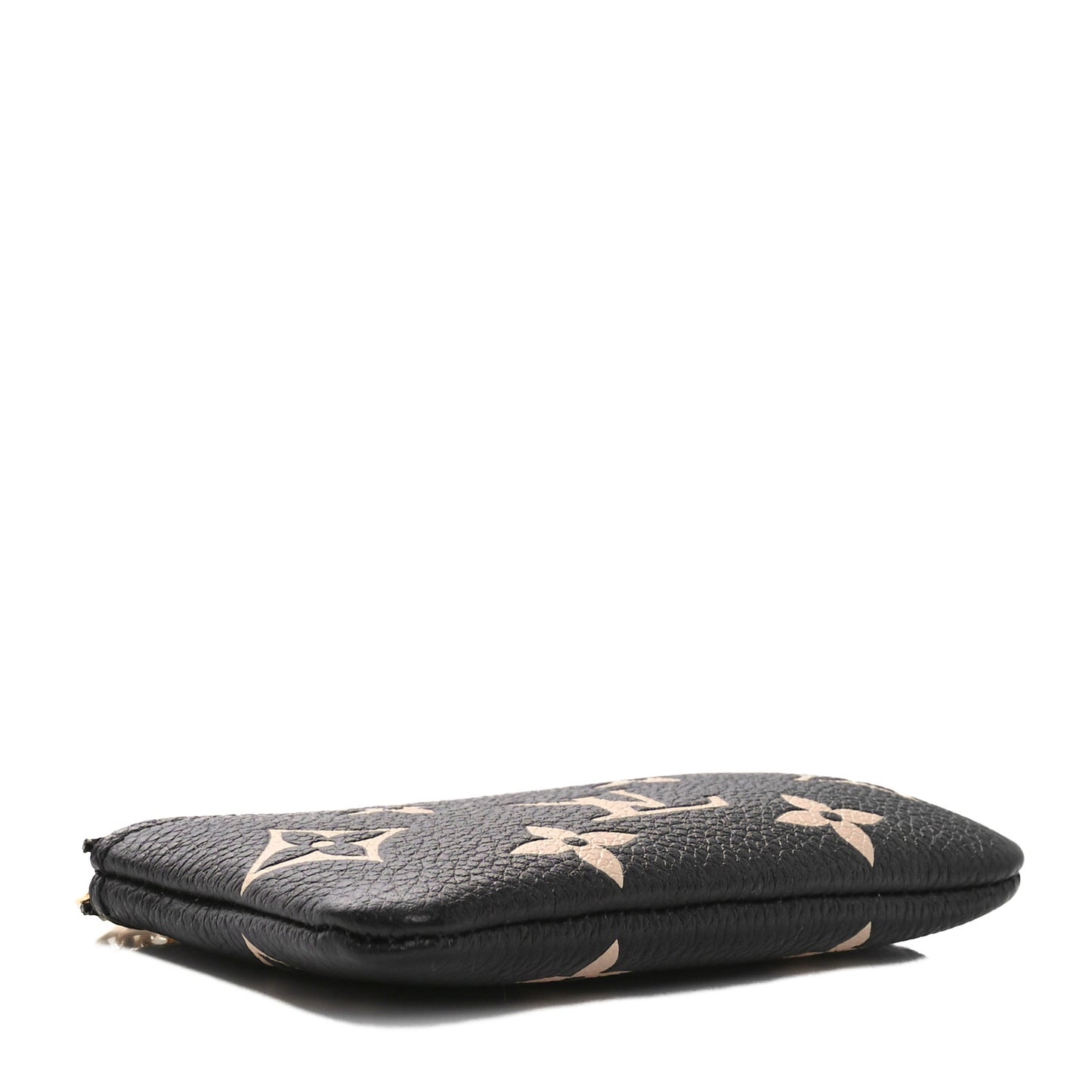 Empreinte Monogram Giant Key Pouch Black Beige