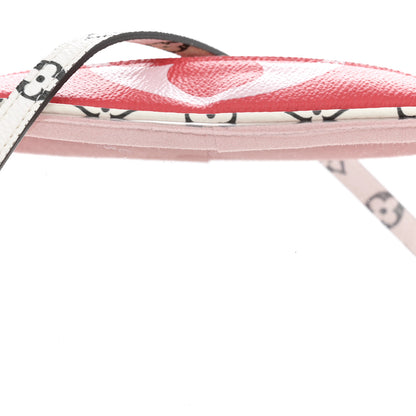Louis Vuitton Monogram Giant Beach Pouch Rouge 8 of 13