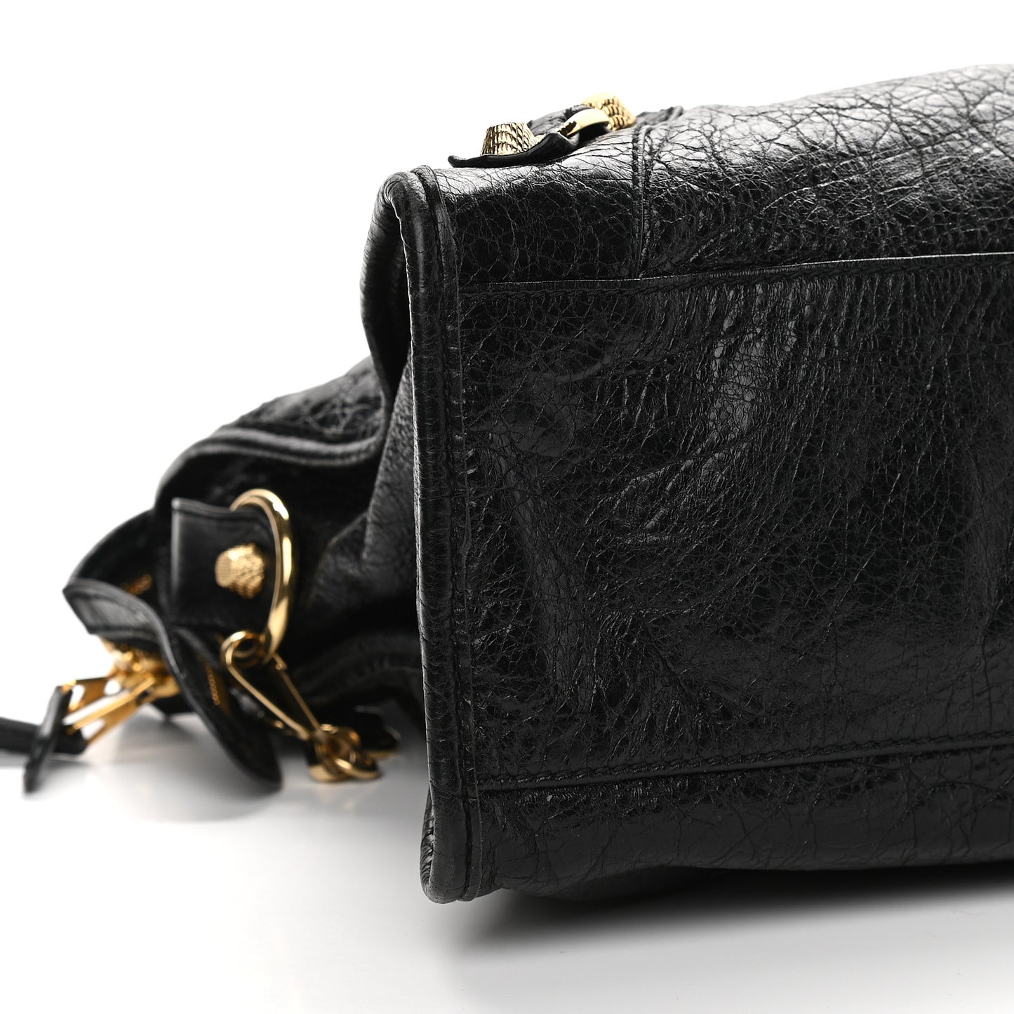 Agneau Giant 12 Gold Hardware City Black