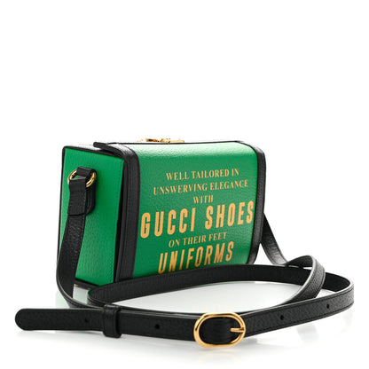 Gucci Grained Calfskin Gucci 100 Mini Bag Green 3 of 11