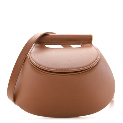 Bottega Veneta Calfskin Small Fisherman Bag Wood Muse Brass 1 of 10