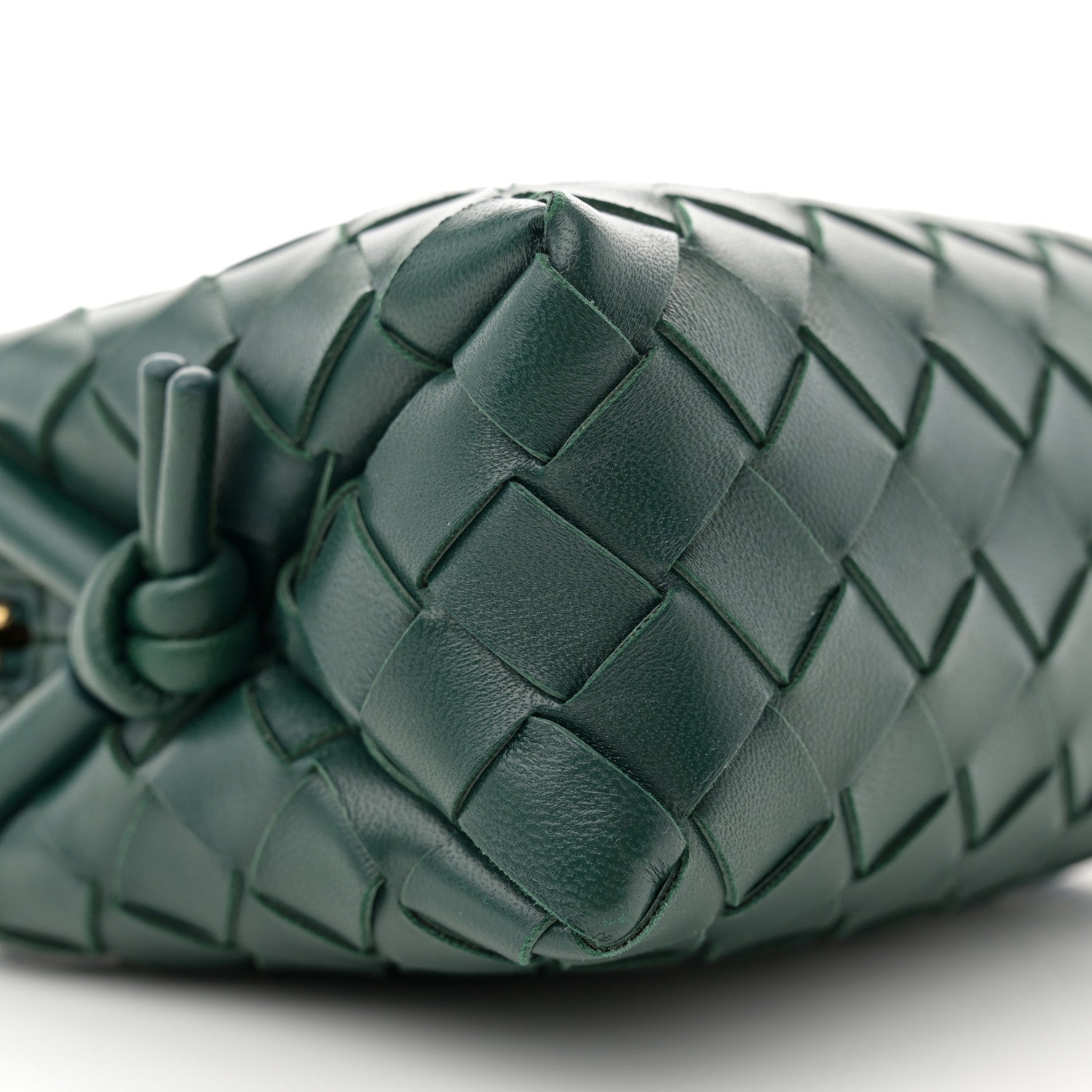 Bottega Veneta Nappa Intrecciato Mini Loop Camera Bag Raintree 8 of 9