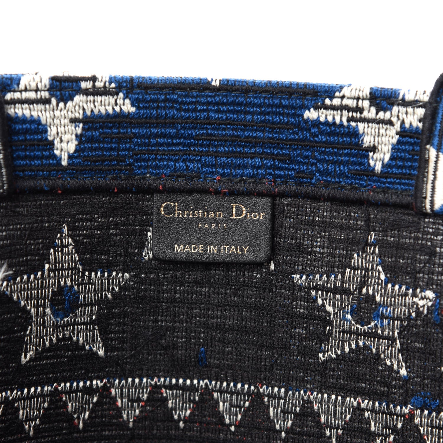 Christian Dior Canvas Embroidered Large Exclusive US Book Tote Multicolor 8 of 10