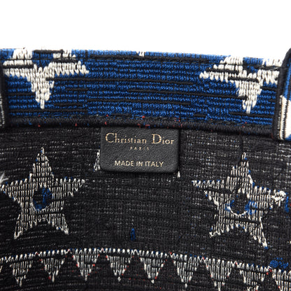 Christian Dior Canvas Embroidered Large Exclusive US Book Tote Multicolor 8 of 10