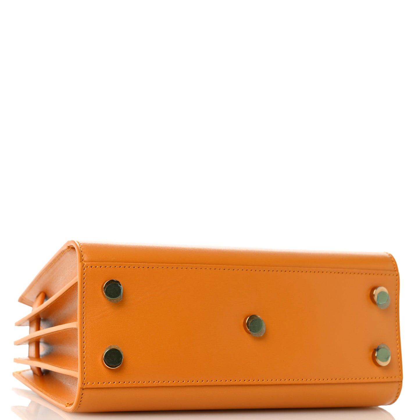 Calfskin Nano Sac De Jour Senape Yellow