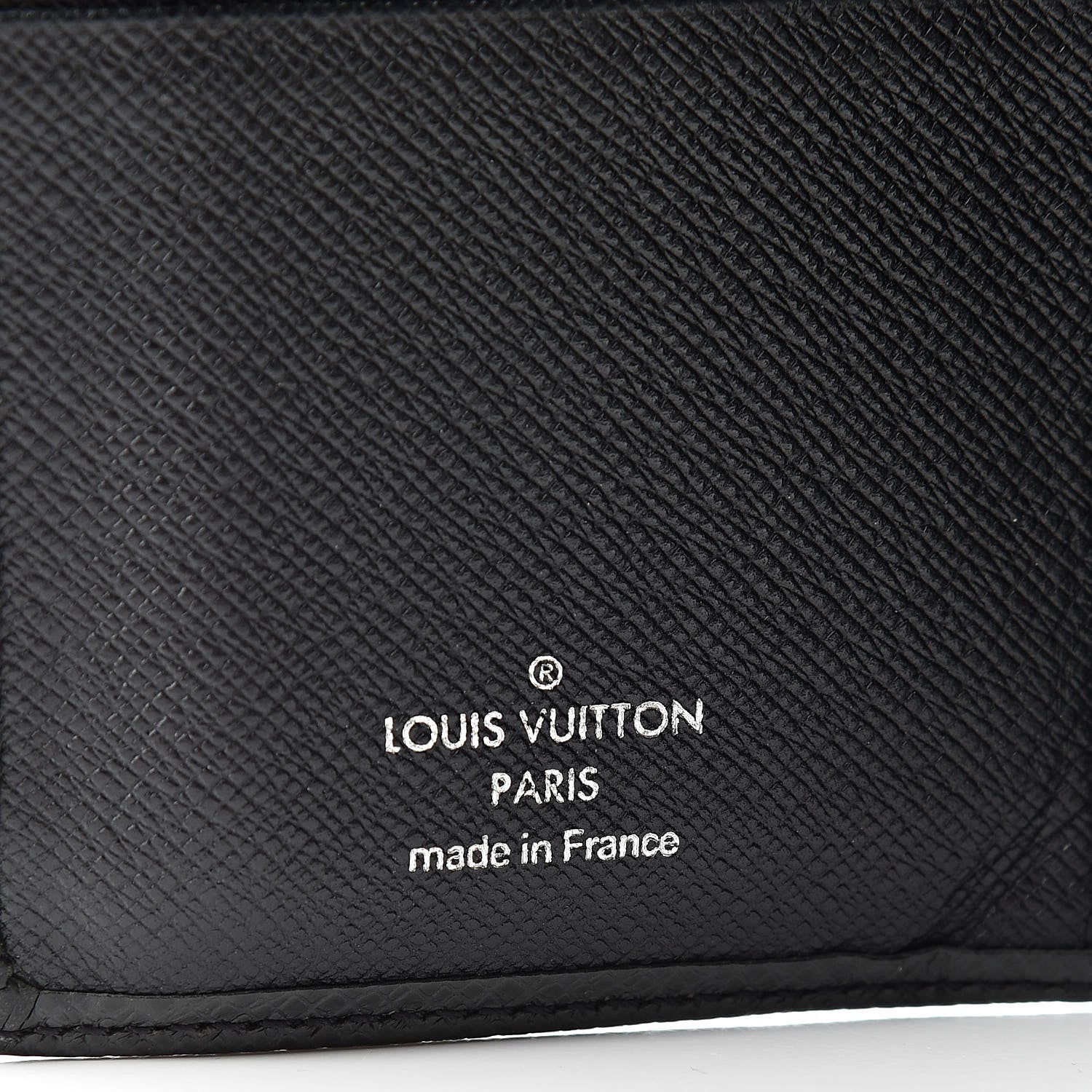 Louis Vuitton Taiga Porte Valeurs Organizer Wallet Black 6 of 15