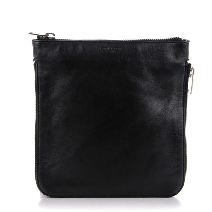Saint Laurent Calfskin Zip Messenger Bag Black 1 of 6