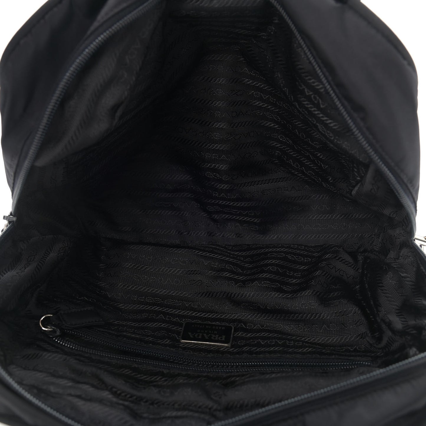 Nylon Vela Tote Black