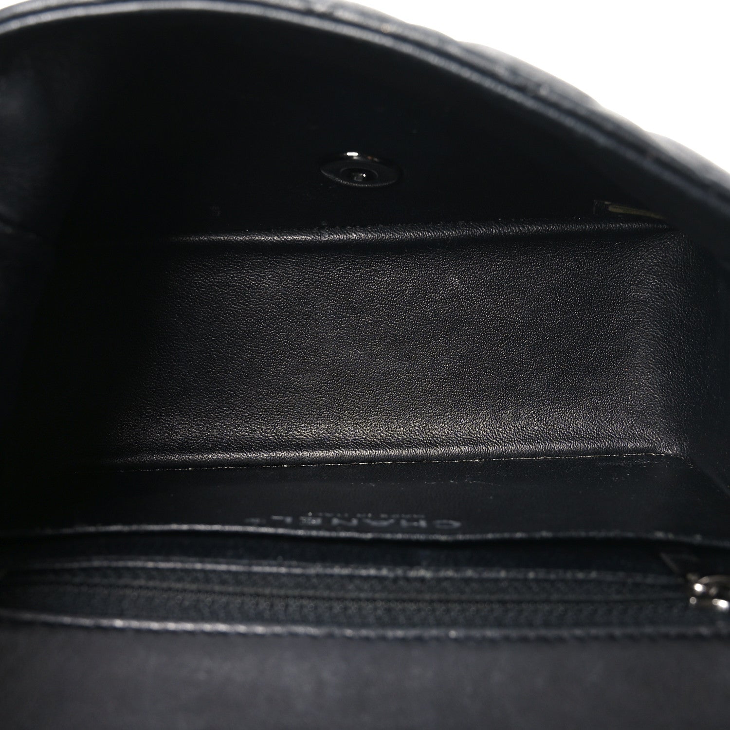 Chanel Lambskin Quilted Mini Square Flap Black 5 of 10
