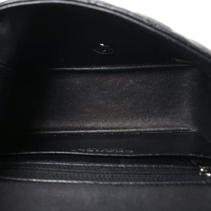 Chanel Lambskin Quilted Mini Square Flap Black 5 of 10