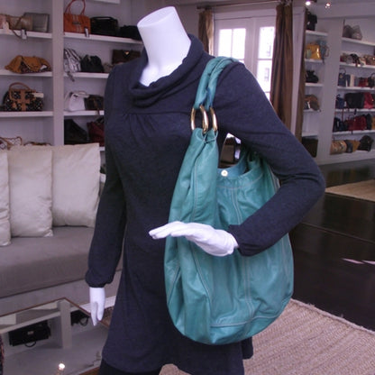 Miu Miu Vitello Leather Large Hobo 2 of 13