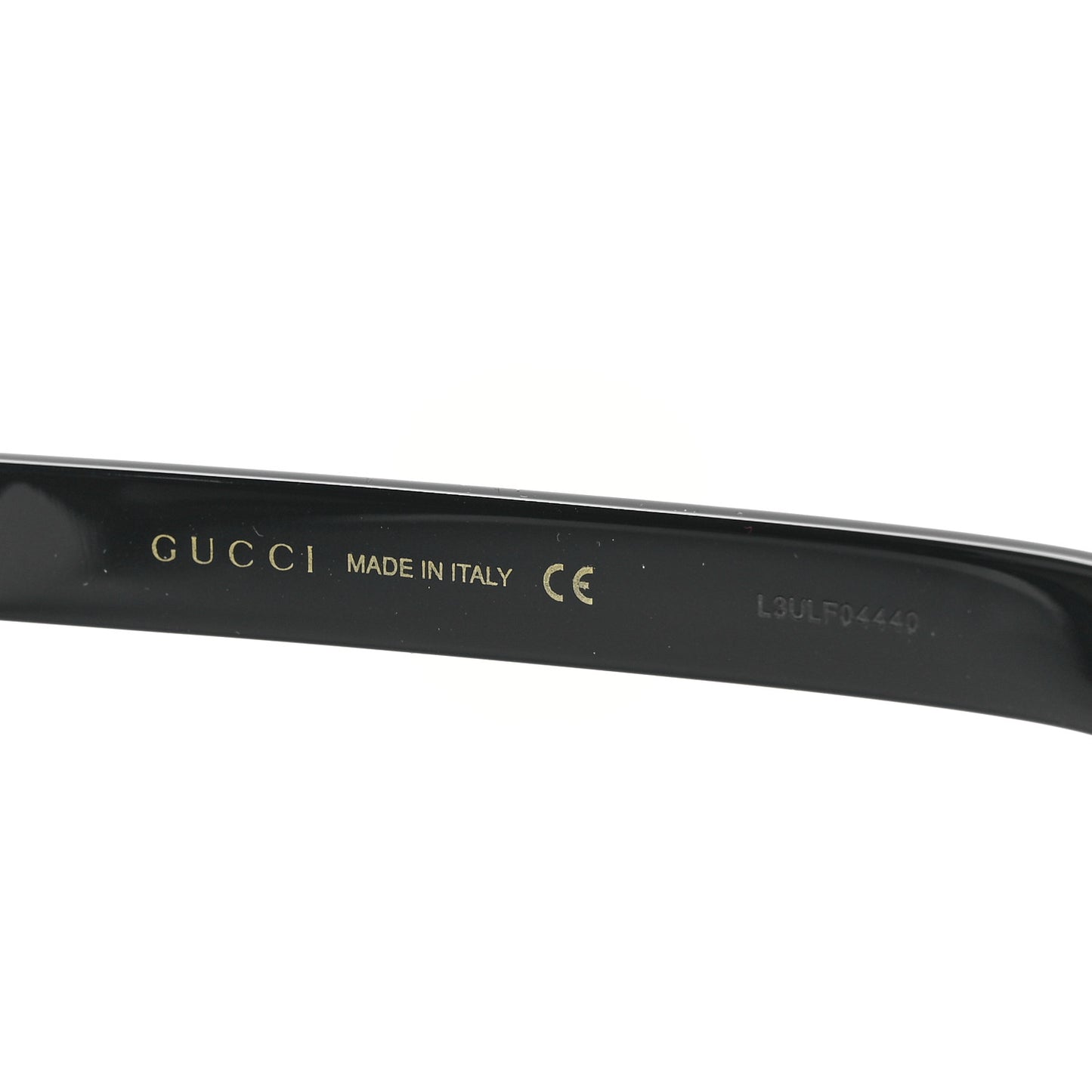 Acetate Geometric Sunglasses GG0496S Black
