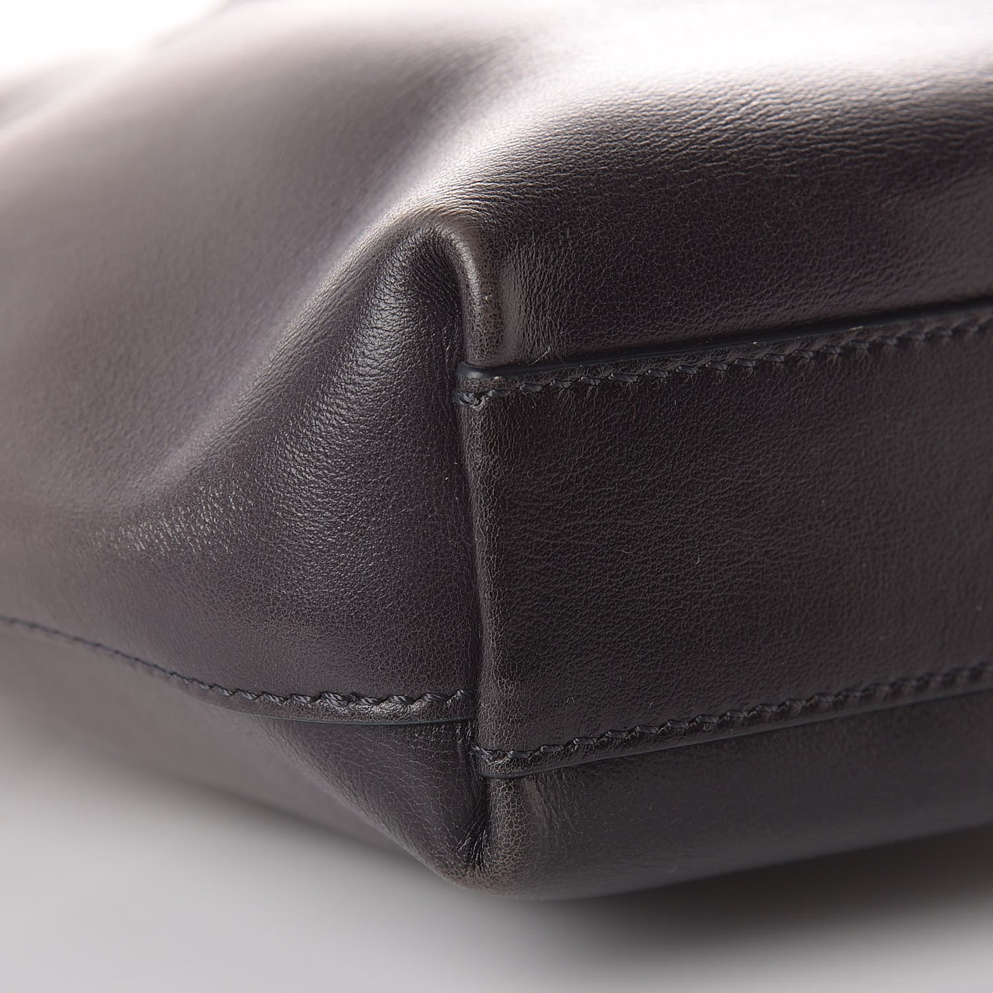 Gradient Calfskin Small Dakota Bag Grey