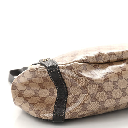 Gucci Crystal Monogram Medium Abbey Shoulder Bag Dark Brown 9 of 11