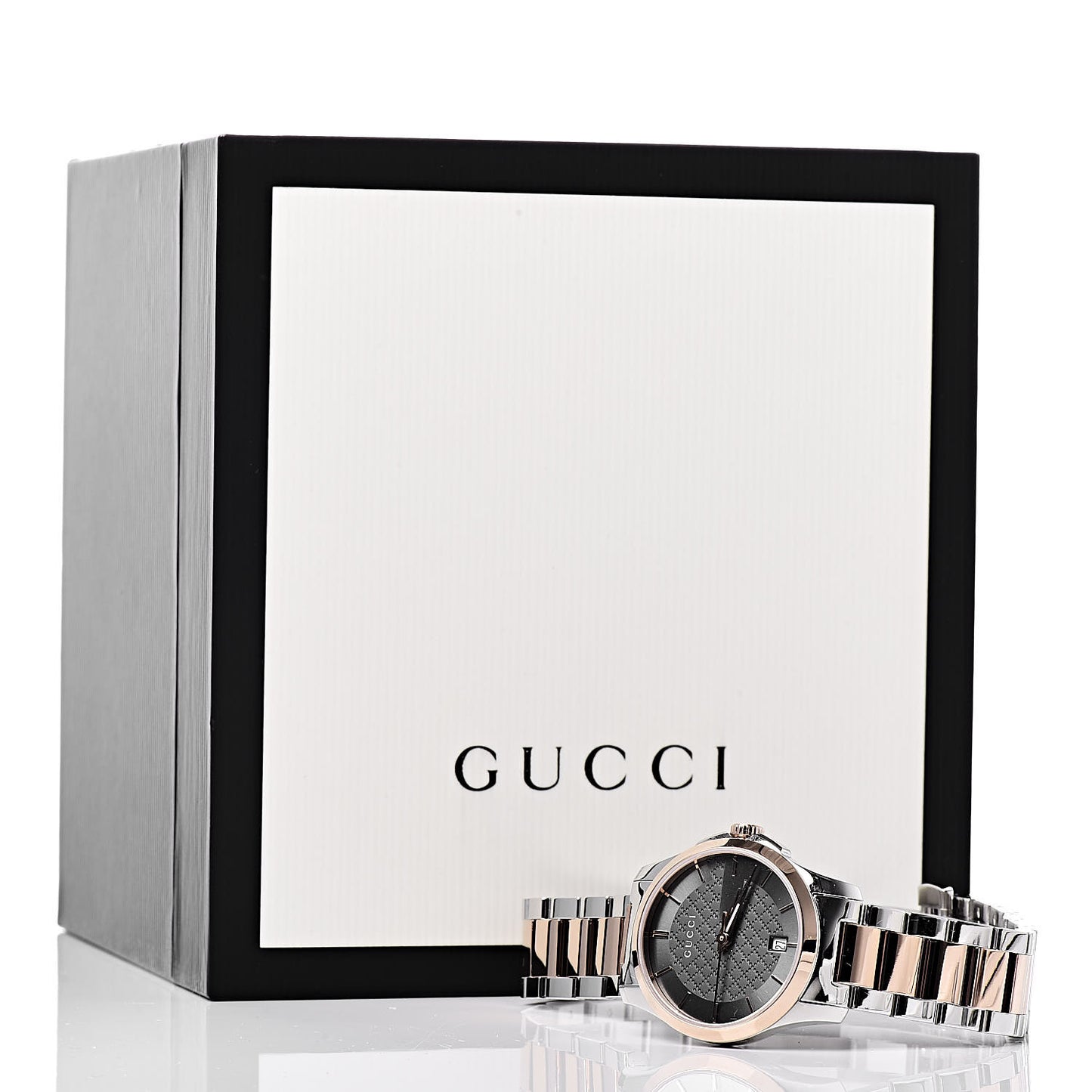 Stainless Steel 28mm G-Timeless Two Tone Quartz Watch Grey