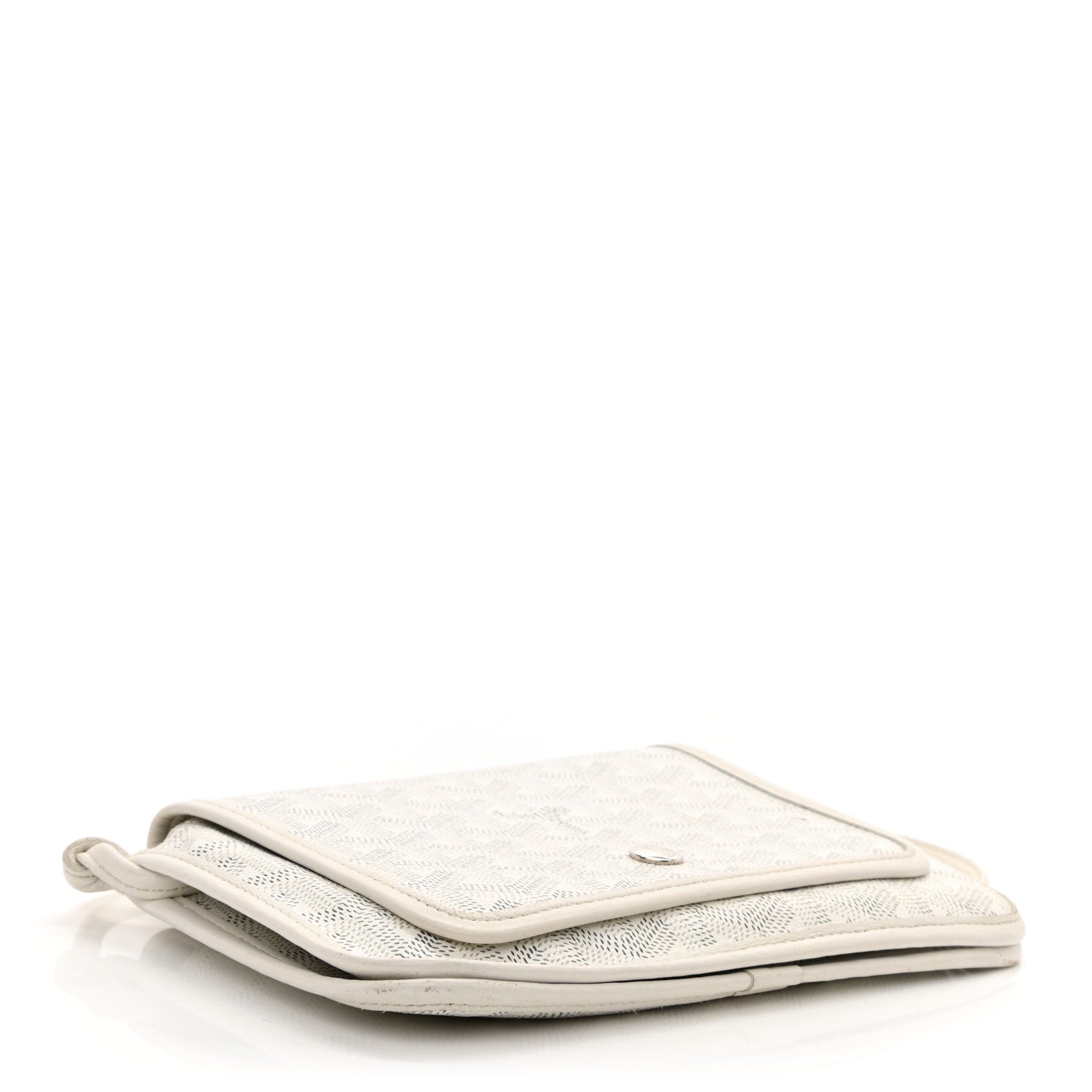 Goyard Goyardine Plumet Wallet Clutch White 4 of 14