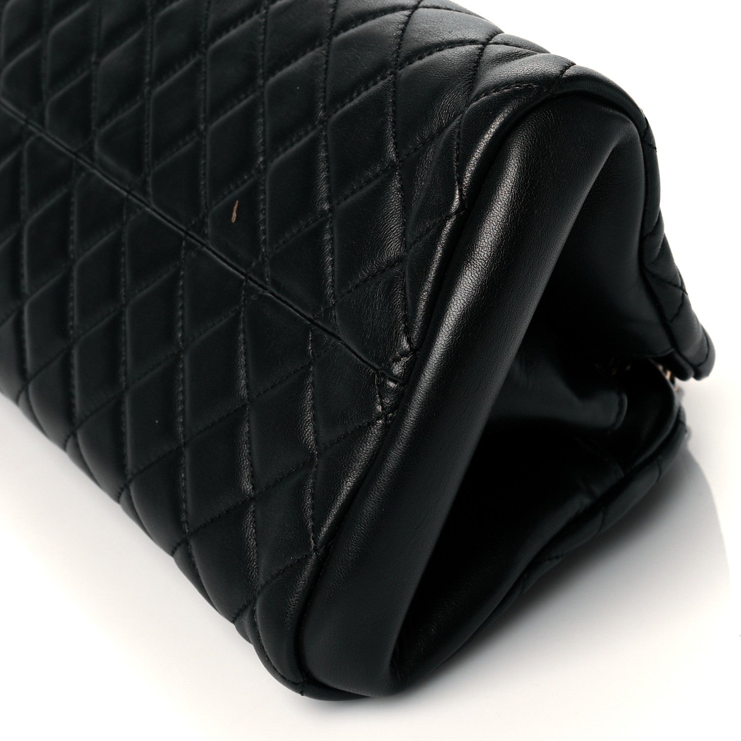 Chanel Lambskin Quilted Medium Just Mademoiselle Black 10 of 10