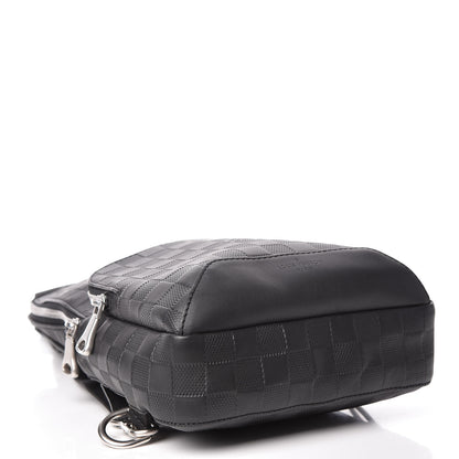 Louis Vuitton Damier Infini Avenue Sling Bag Onyx 4 of 9