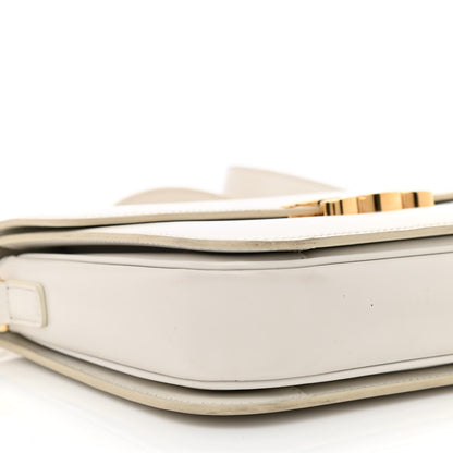Celine Shiny Calfskin Medium Triomphe White 11 of 13